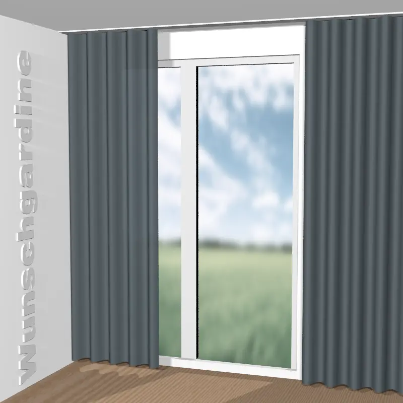 Wellenvorhang aus Banjara 21312-567