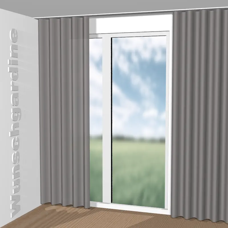 Wellenvorhang aus Banjara 21312-997