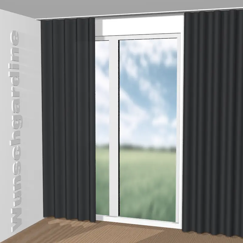 Wellenvorhang aus Banjara 21312-999