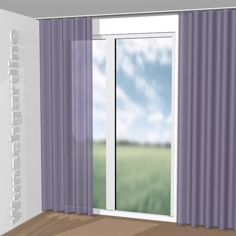 Wellenvorhang aus Be Mine CH3056/080