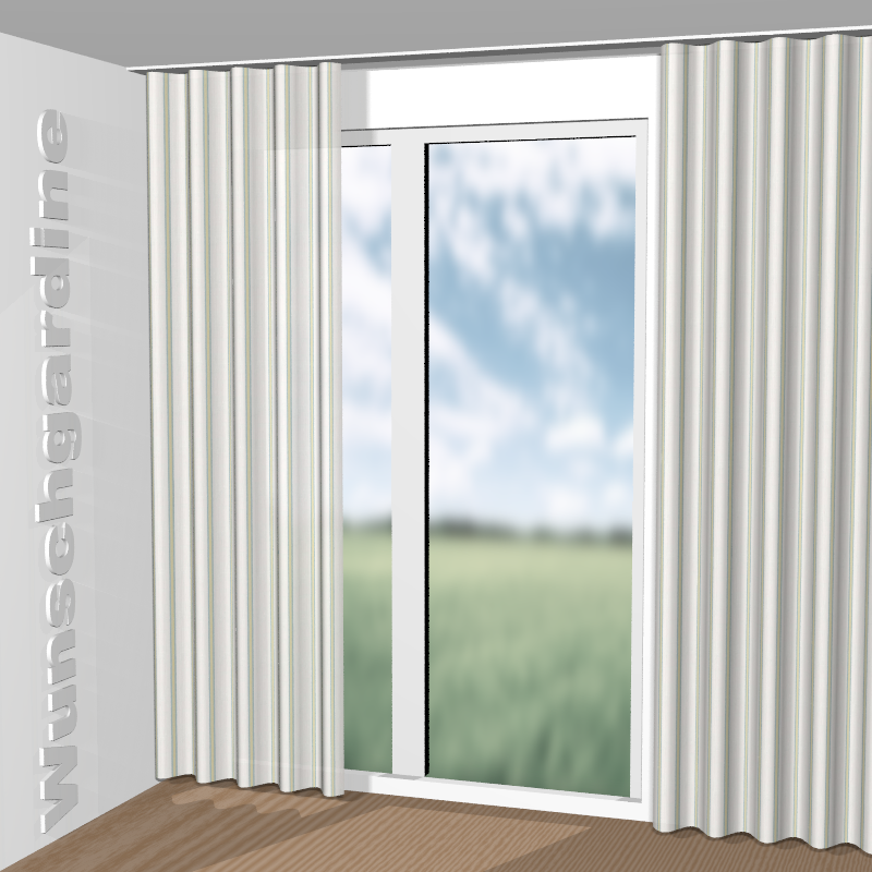 Wellenvorhang aus Bendix Lines GS1030-031