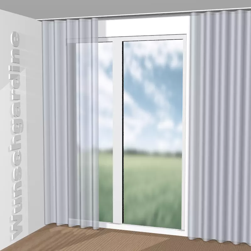 Wellenvorhang aus Bennet 8-3167-090