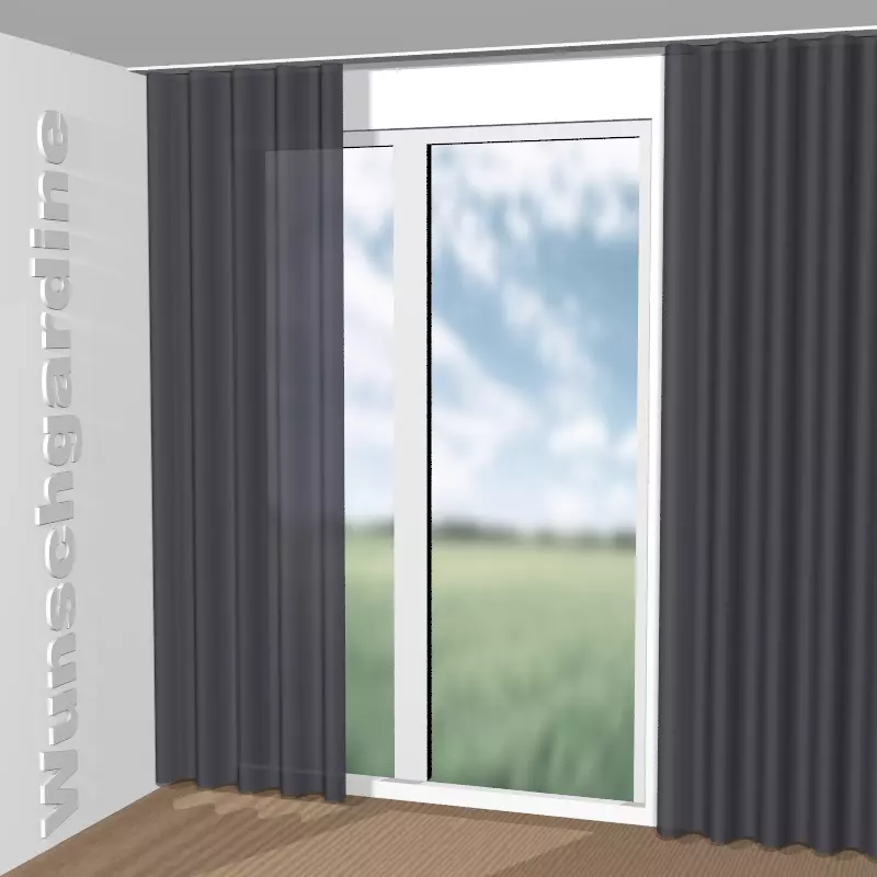 Wellenvorhang aus Big Punch CH3125/191