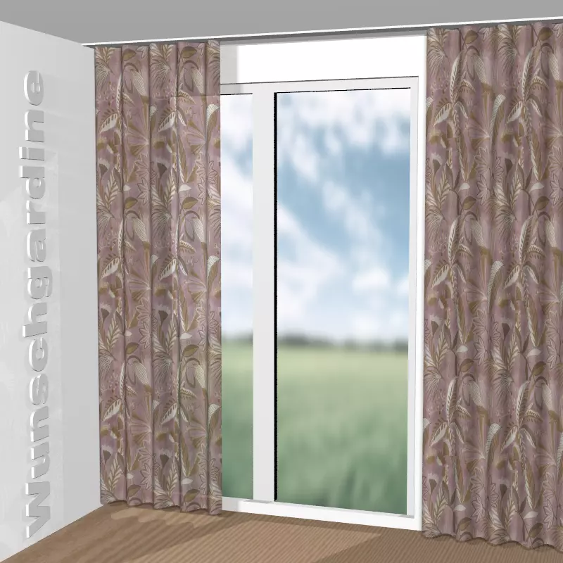 Wellenvorhang aus Blooming Sky CA1842/060