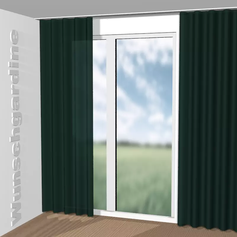 Wellenvorhang aus Boom CH3070/033