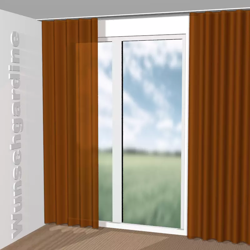 Wellenvorhang aus Boom CH3070/060