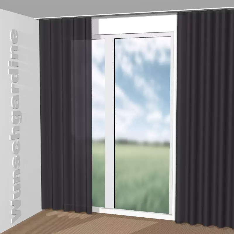 Wellenvorhang aus Boom CH3070/084