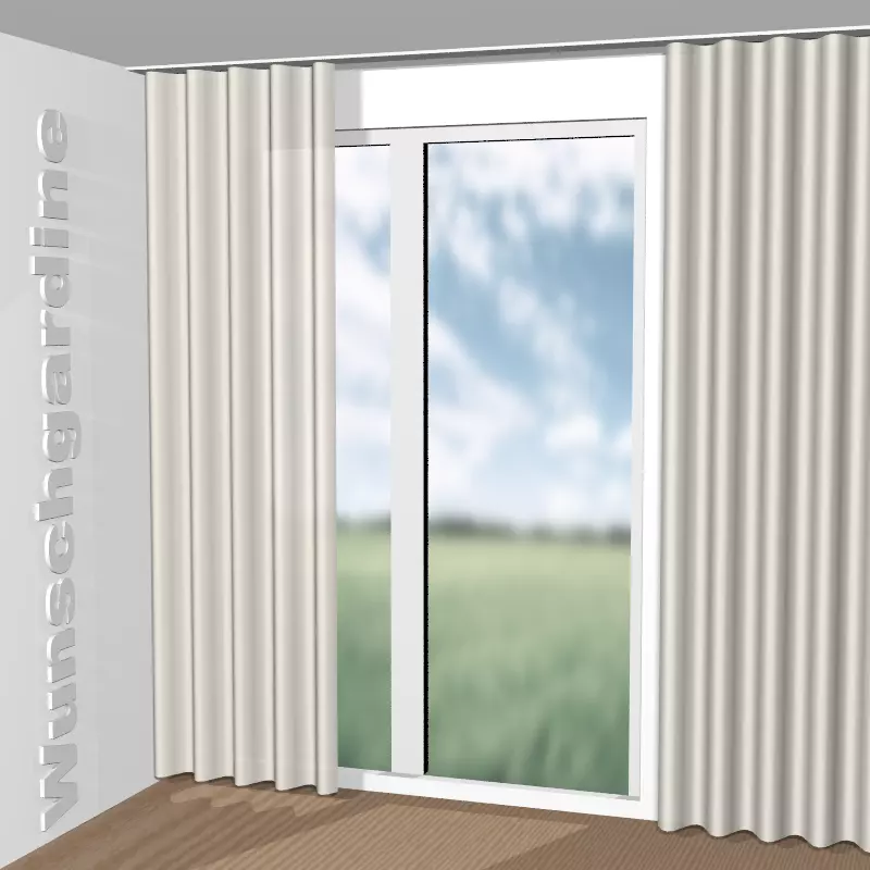 Wellenvorhang aus Boxter CA1038/070