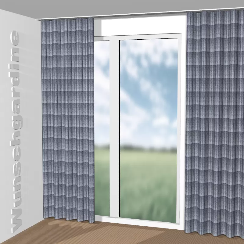 Wellenvorhang aus Brillante 1-4174-050