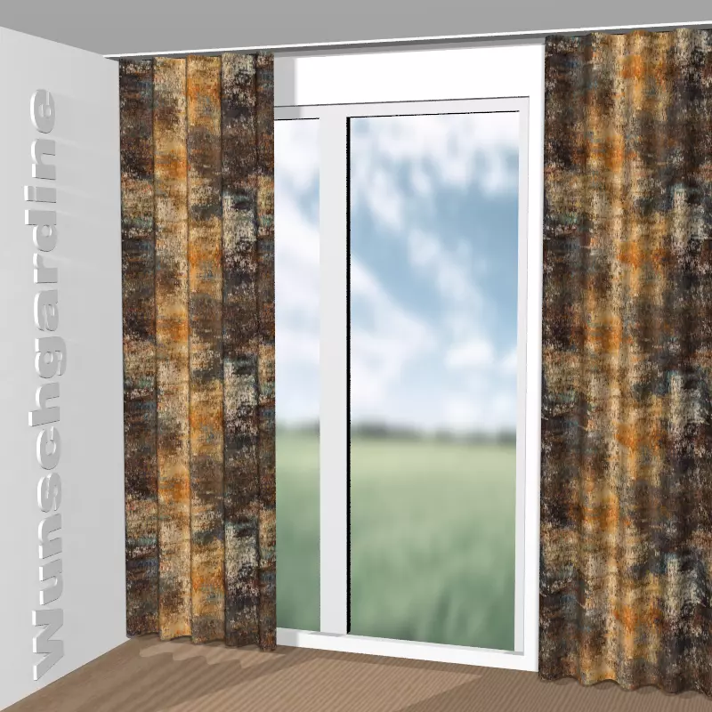 Wellenvorhang aus Broken Pieces CA1394/050