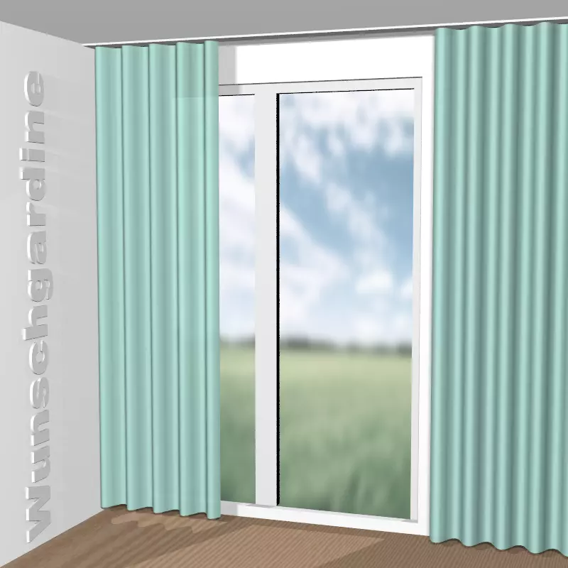 Wellenvorhang aus Capri CH2913/080