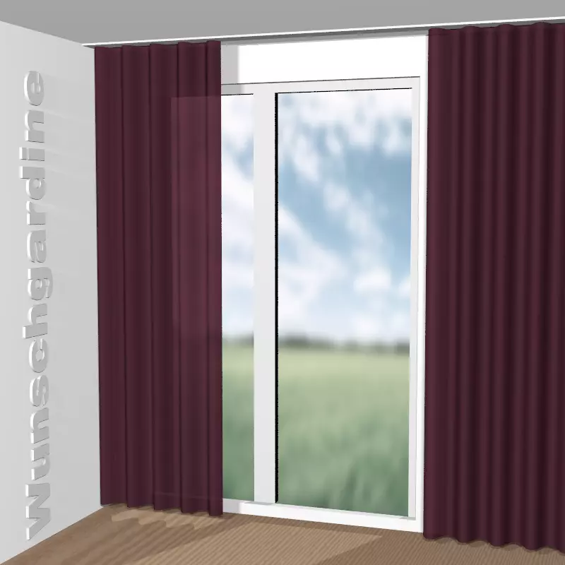 Wellenvorhang aus Carlos JA6012-062