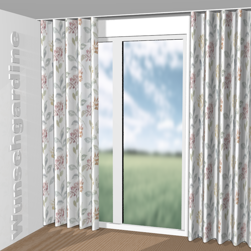 Wellenvorhang aus Carolina GS4094-010