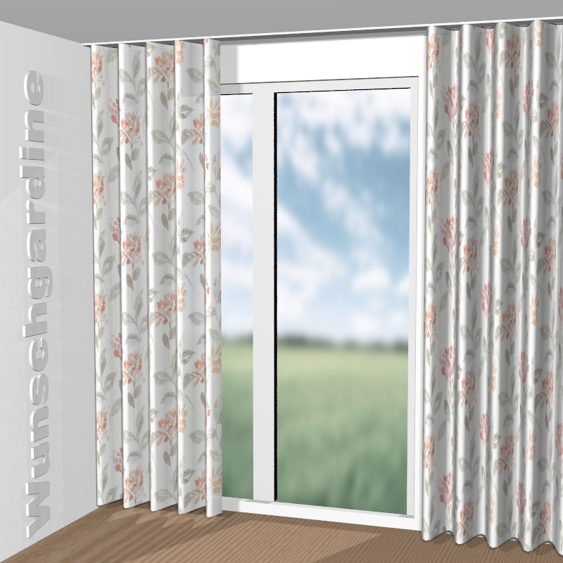 Wellenvorhang aus Carolina GS4094-061