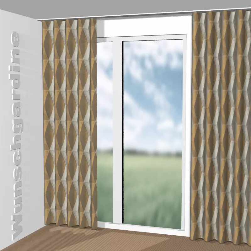 Wellenvorhang aus Casali 9-7806-060