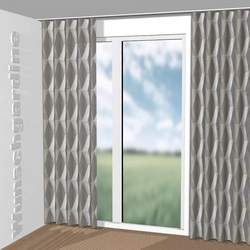 Wellenvorhang aus Casali 9-7806-071