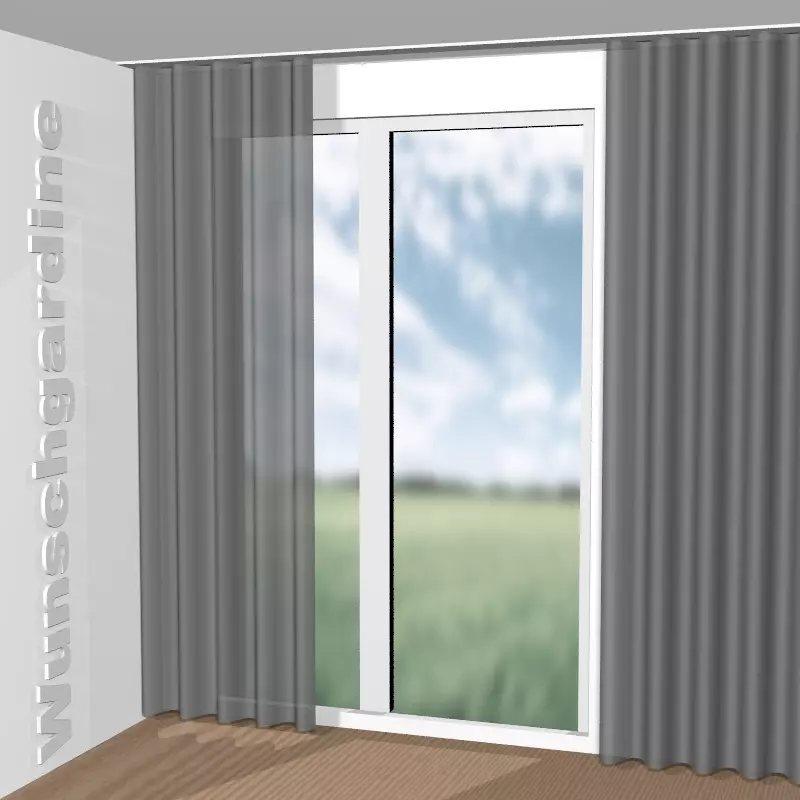 Wellenvorhang aus Casella 9-6055-092