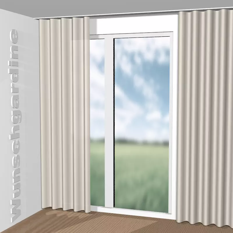 Wellenvorhang aus Cava CA1406/070