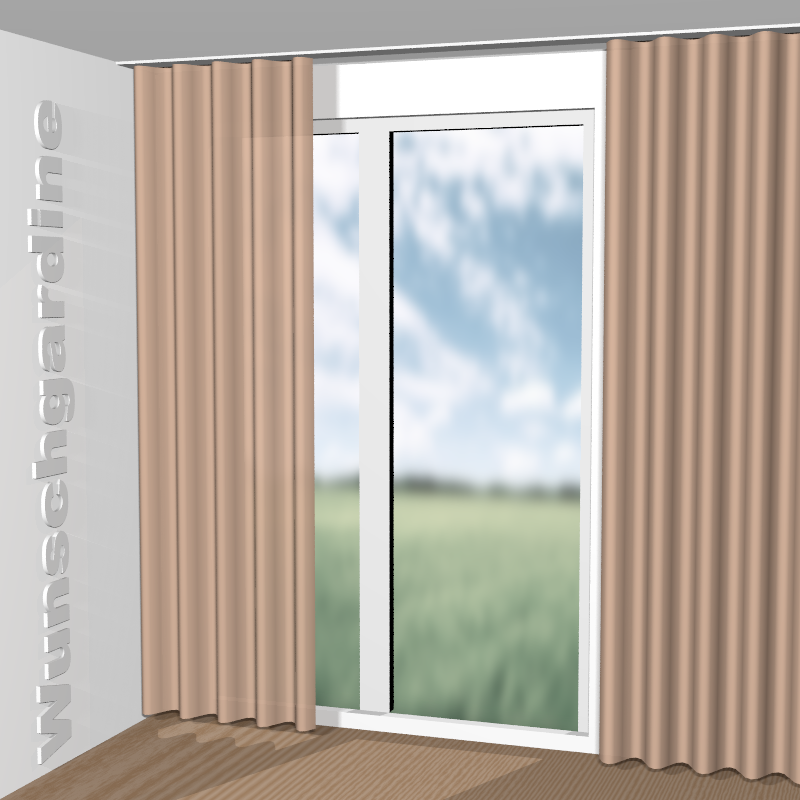 Wellenvorhang aus Chalet 11028-882