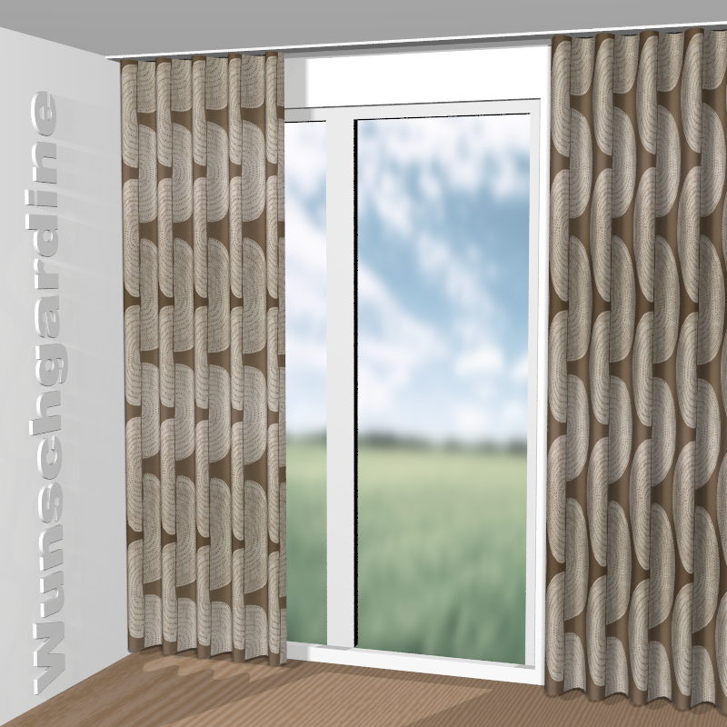 Wellenvorhang aus Circulo JA7170-020