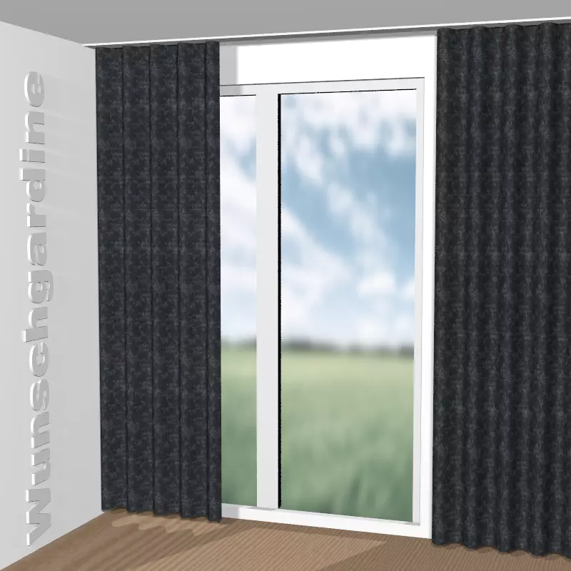 Wellenvorhang aus Citrin 9-2534-091