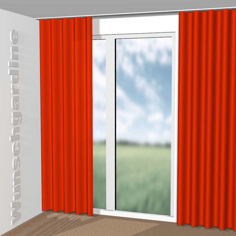Wellenvorhang aus City Velvet Vol.2 CA7832/016