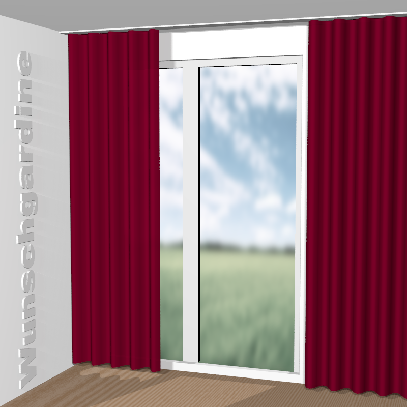 Wellenvorhang aus City Velvet Vol.2 CA7832/019
