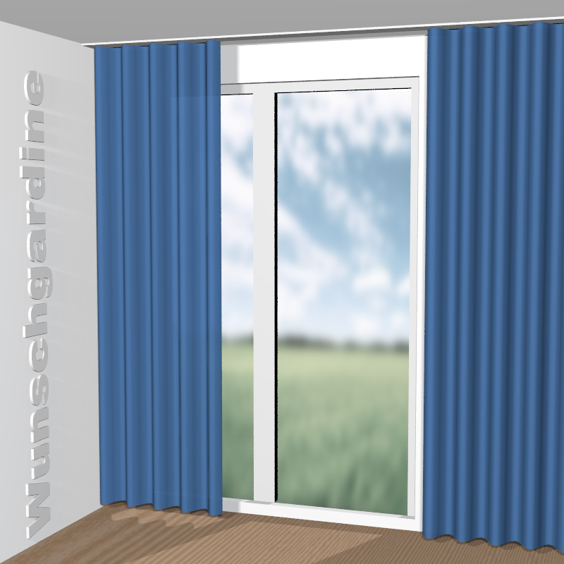 Wellenvorhang aus City Velvet Vol.2 CA7832/152