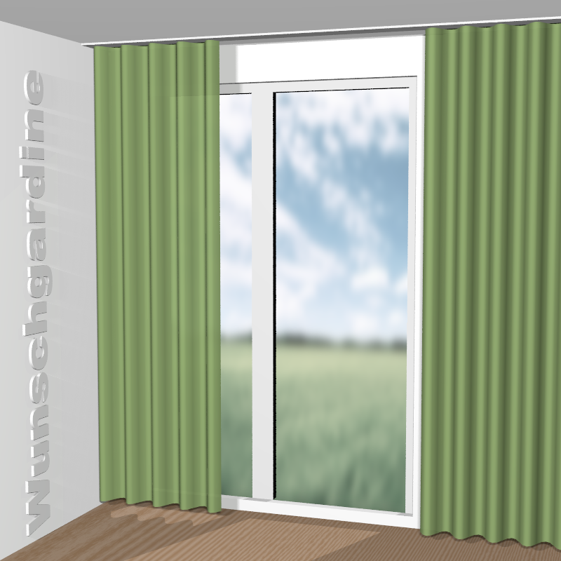 Wellenvorhang aus City Velvet Vol.2 CA7832/331