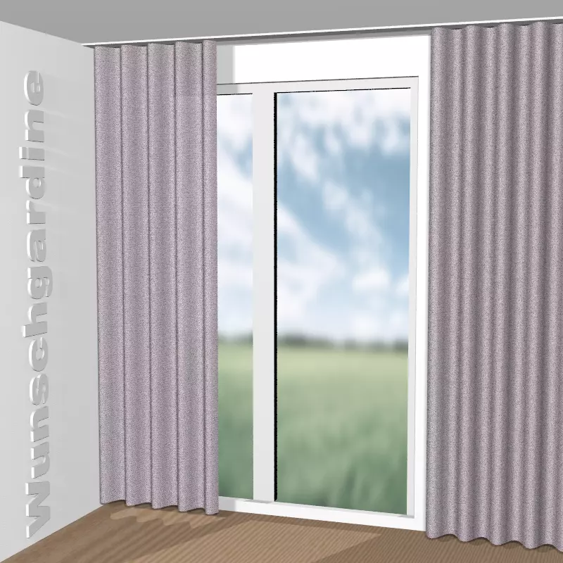 Wellenvorhang aus Clayon 9-2453-081