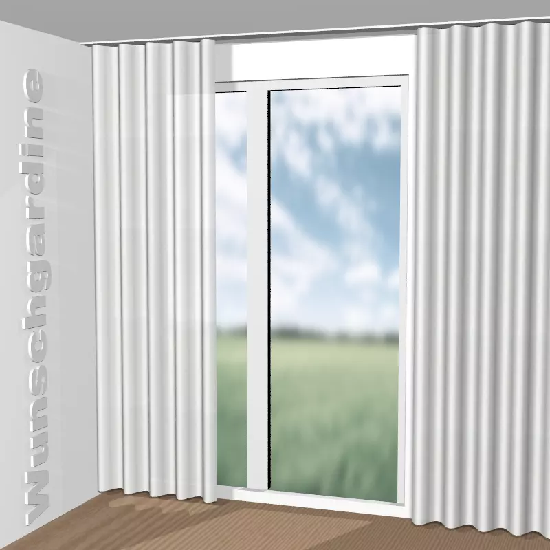 Wellenvorhang aus Close-Up CA1673/090