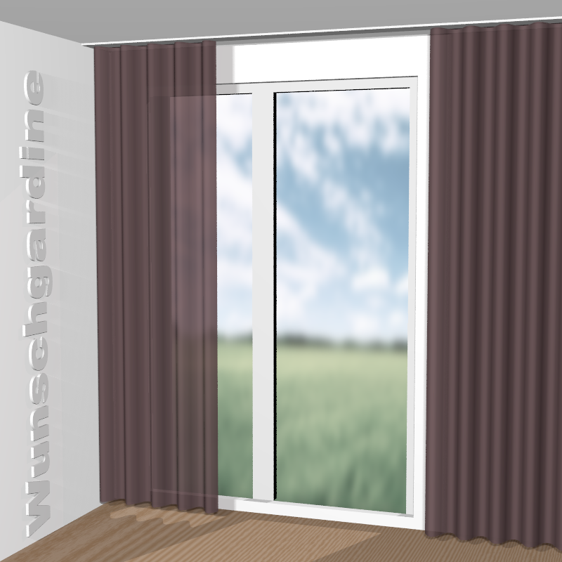 Wellenvorhang aus Cordy JA3020-080