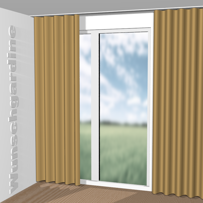 Wellenvorhang aus Cosy Dream CA1831/040