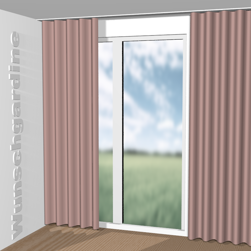 Wellenvorhang aus Cosy Dream CA1831/061