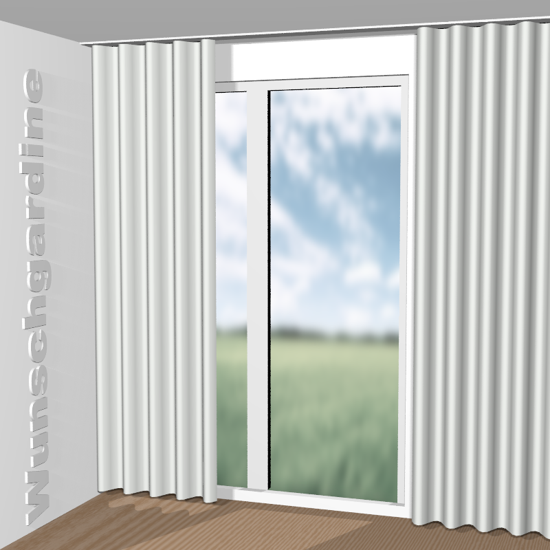 Wellenvorhang aus Cosy Dream CA1831/091