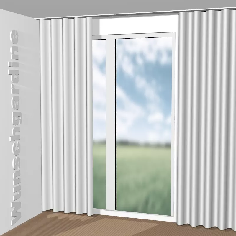 Wellenvorhang aus Cosy Dream CA1831/091