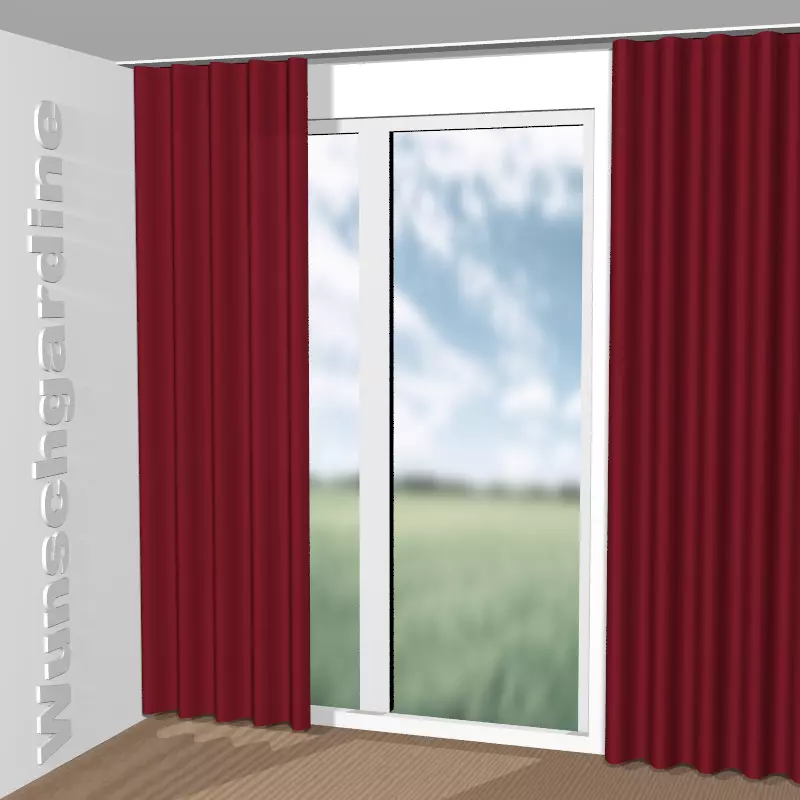 Wellenvorhang aus Cotone 1-6901-012