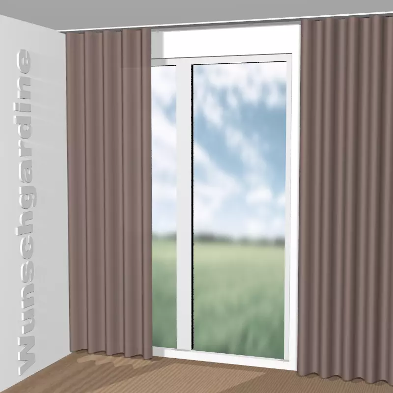 Wellenvorhang aus Cotone 1-6901-065