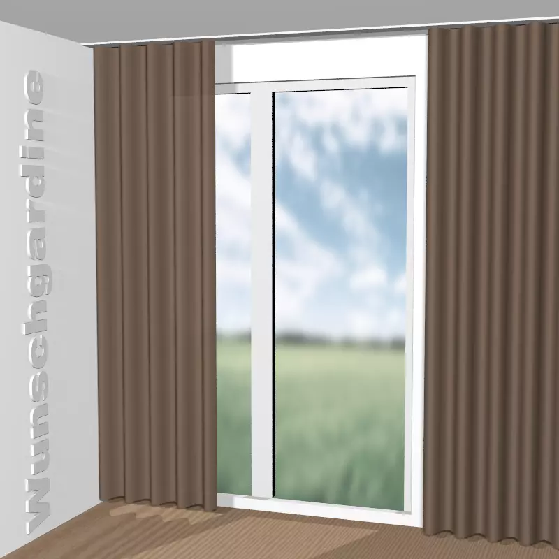 Wellenvorhang aus Cozy 1-6892-020