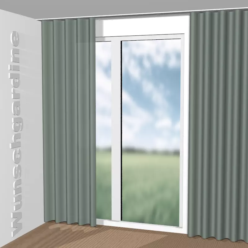 Wellenvorhang aus Cozy 1-6892-033