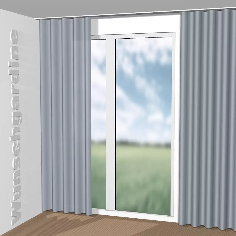 Wellenvorhang aus Cozy 1-6892-050