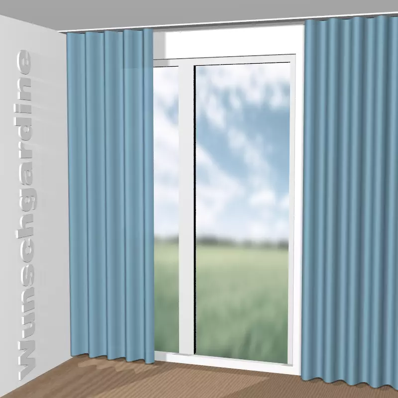 Wellenvorhang aus Cozy 1-6892-052