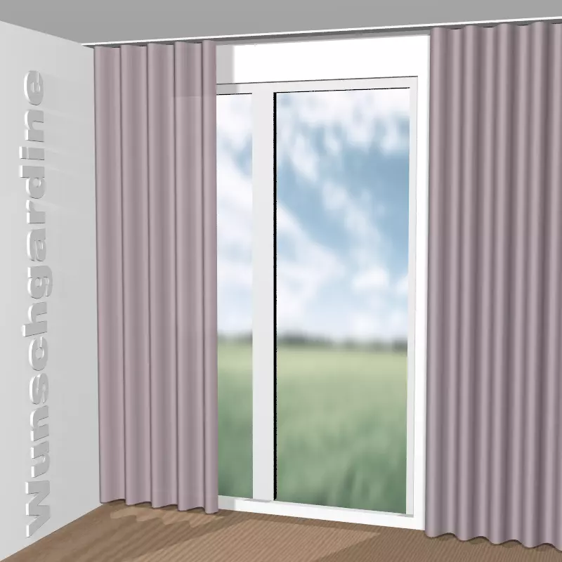 Wellenvorhang aus Cozy 1-6892-060