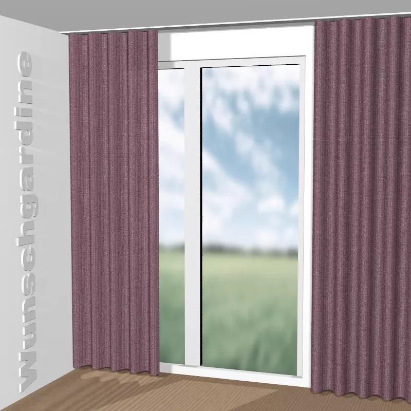 Wellenvorhang aus Crafty CH2935/061