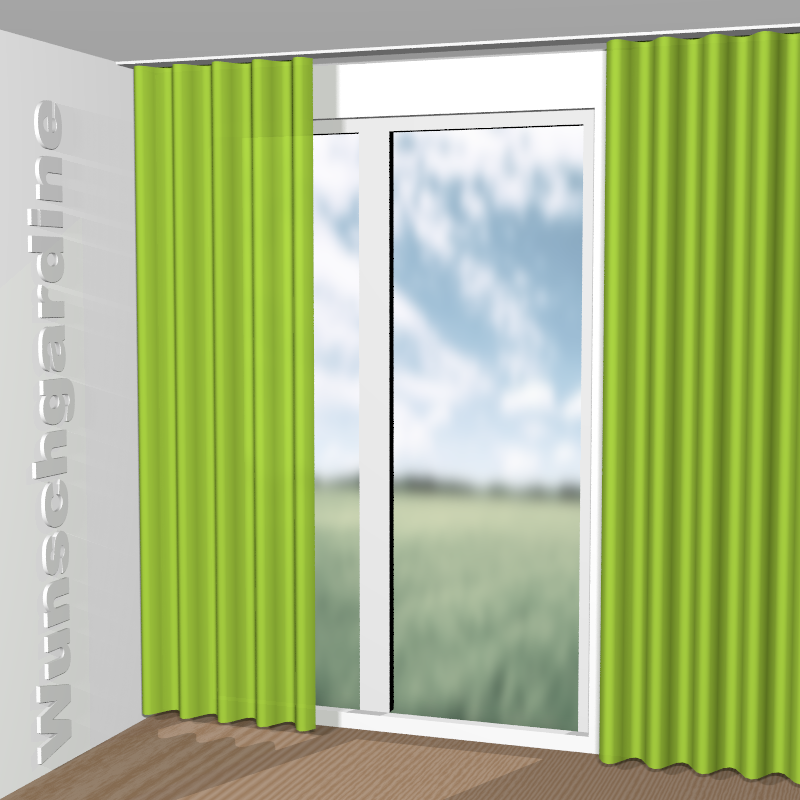 Wellenvorhang aus Crepe Fr JA6195-030