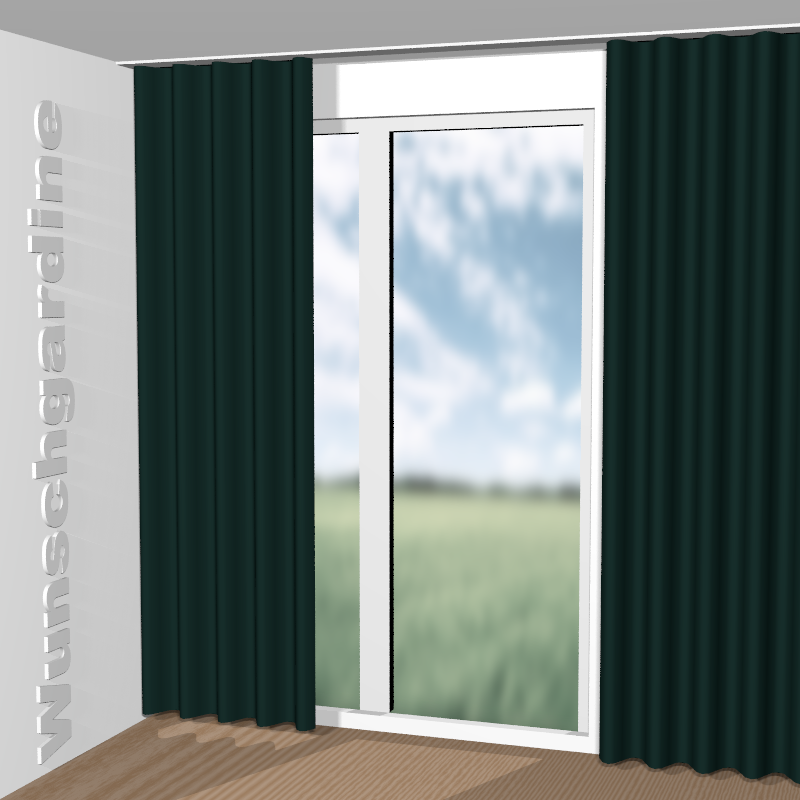 Wellenvorhang aus Crepe Fr JA6195-035