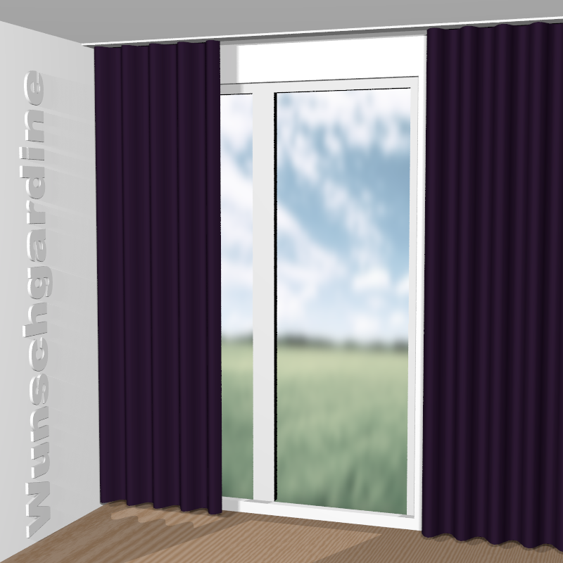 Wellenvorhang aus Crepe Fr JA6195-082