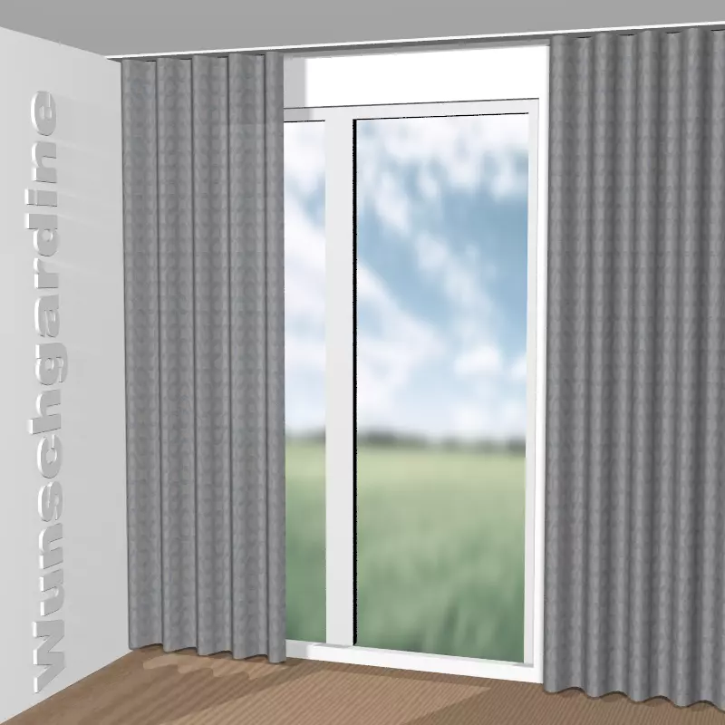 Wellenvorhang aus Curvy JA7132-050