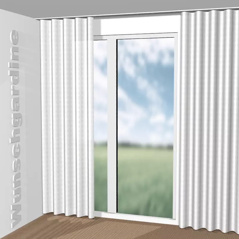Wellenvorhang aus Curvy JA7132-070