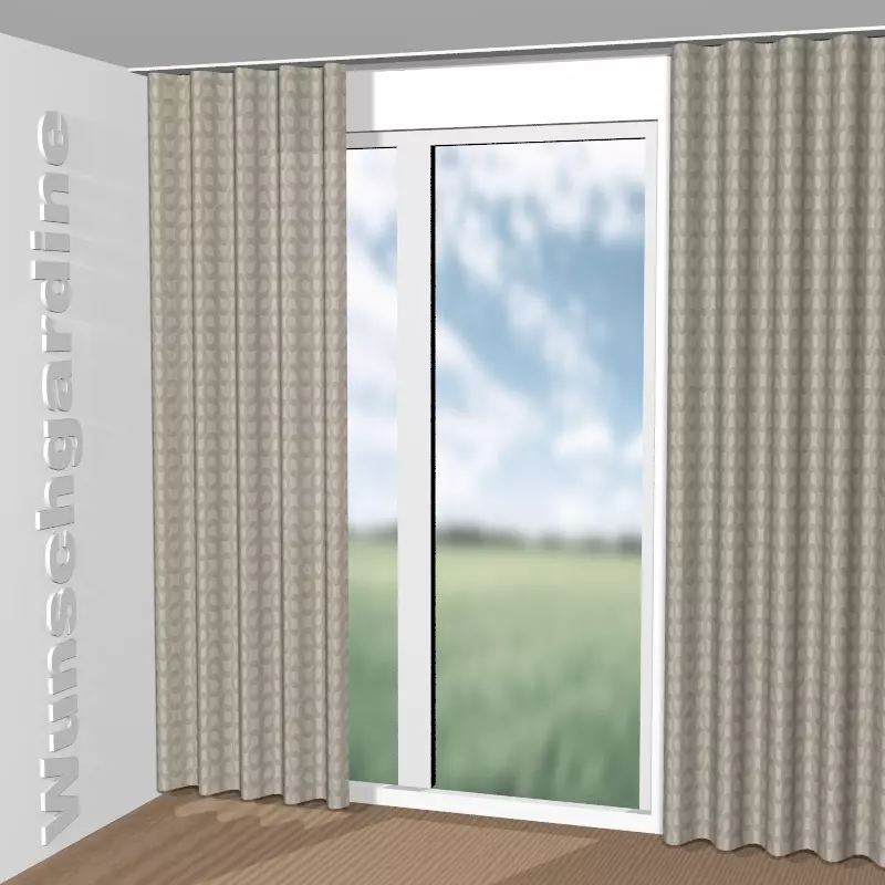 Wellenvorhang aus Curvy JA7132-071